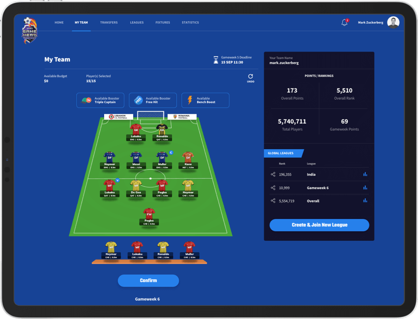 A season long game for an elevated FIFA World Cup fantasy experience.