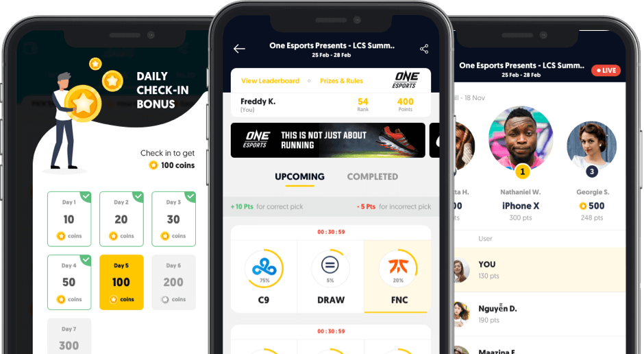 The home of the esports heroes, One Esport launched a unique platform designed to blend in esports and fantasy sports together
