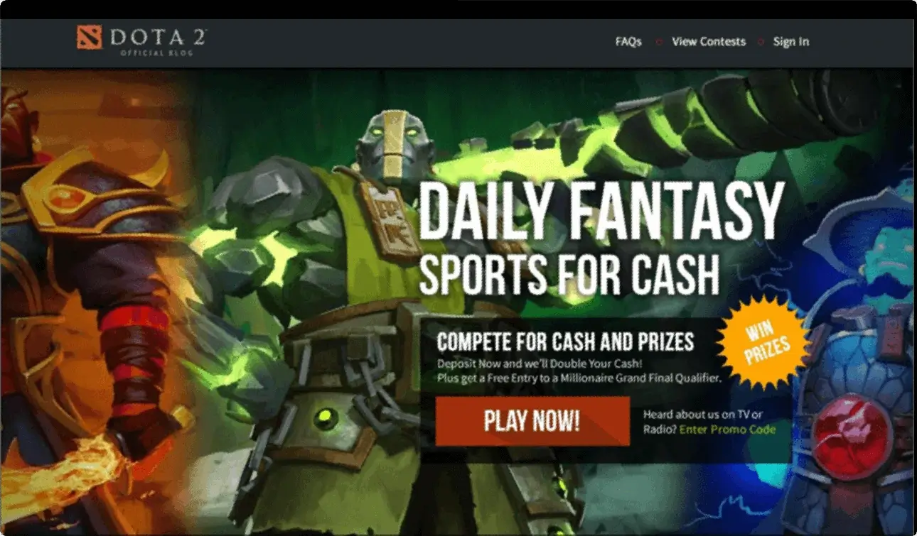 fantasy eSports website & app development by Vinfotech